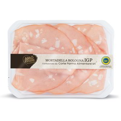 Mortadella Bologna IGP a fette