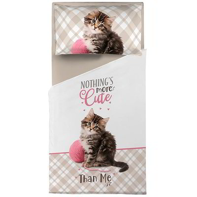 Completo letto singolo Gattino
