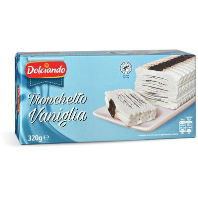Gelato tronchetto vaniglia