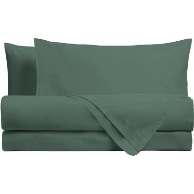 Completo letto singolo - Verde