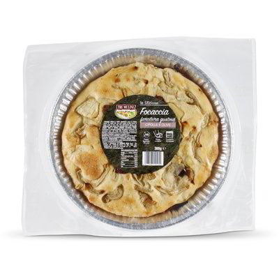 Focaccia con cipolle e olive