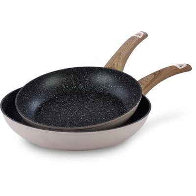 Set 2 padelle 24&28 cm forged vanilla "Tognana"