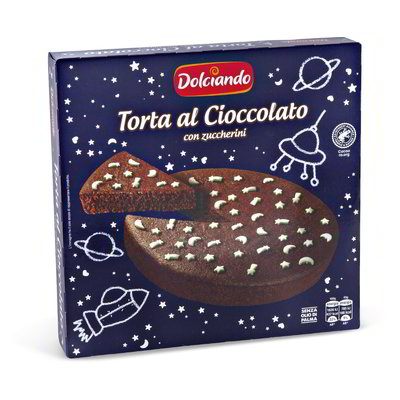 Torta al cioccolato con zuccherini