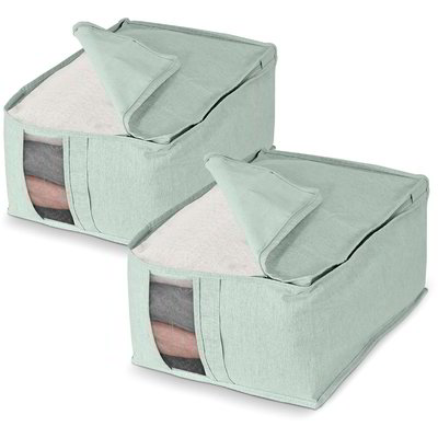 Set 2 custodie maglie e camicie - Verde chiaro