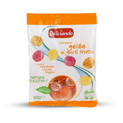 Caramelle gelée senza zucchero alla frutta