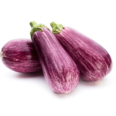Melanzane lunghe striate