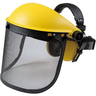 Visiera rete con cuffie