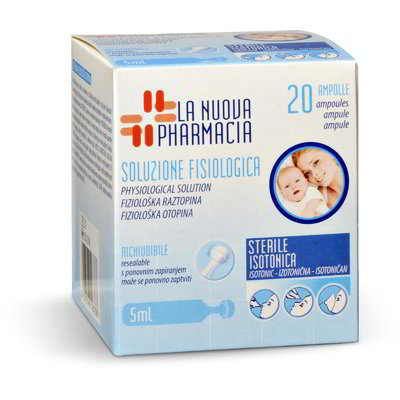 Soluzione fisiologica 20 ampolle
