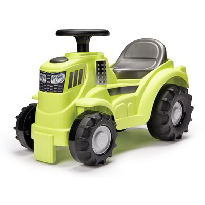 Trattore cavalcabile verde