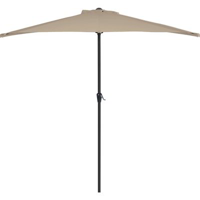 Ombrellone a muro 2,3h m - Tortora