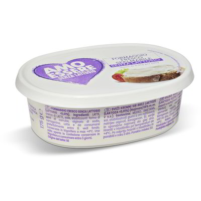Formaggio fresco spalmabile senza lattosio*