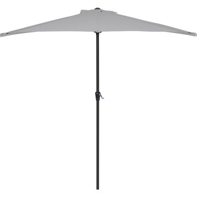 Ombrellone a muro 2,3h m - Grigio ghiaccio