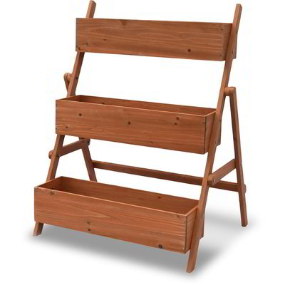 Fioriera rettangolare -Ciliegio