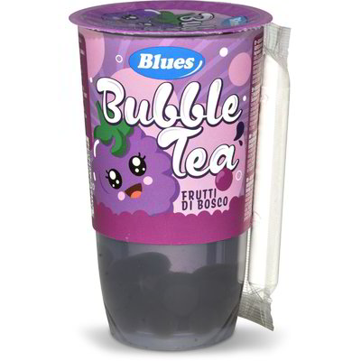 Bubble tea gusto frutti di bosco