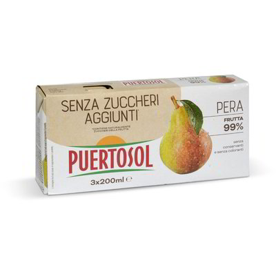 Succo alla pera senza zuccheri aggiunti*
