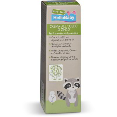 Crema all'ossido di zinco Eco-Bio