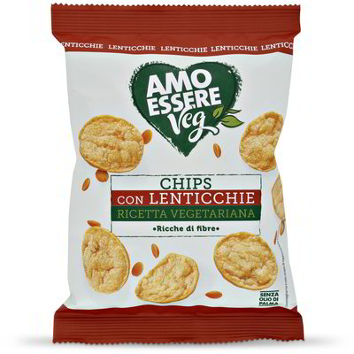 Chips con lenticchie