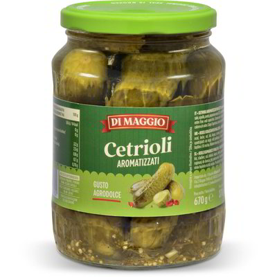 Cetrioli aromatizzati