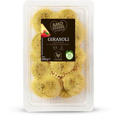 Girasoli con Bresaola e "Valtellina Casera DOP"