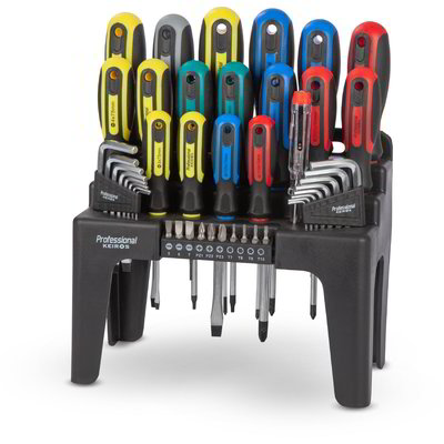 Set cacciaviti, punte e chiavi esagonali