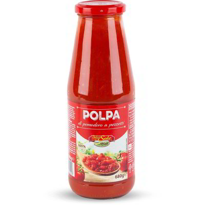 Polpa di pomodoro a pezzetti