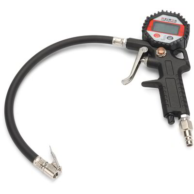 Pistola compressore con manometro