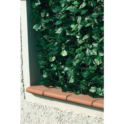 Recinzione in pvc foglie di lauro 20x1h m