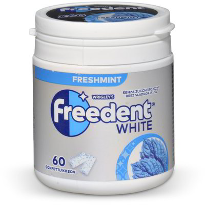 Chewing gum white alla menta