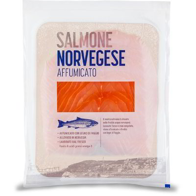 Salmone norvegese affumicato