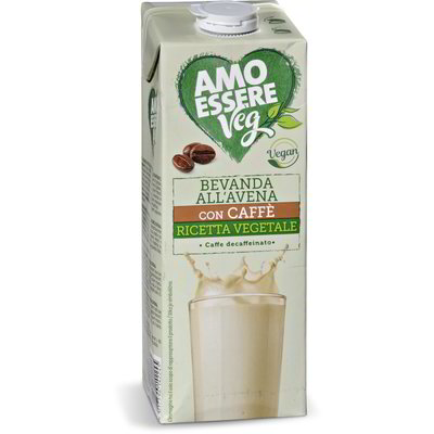 Bevanda all'avena con caffè