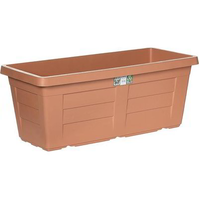Fioriera in plastica - Cotto chiaro