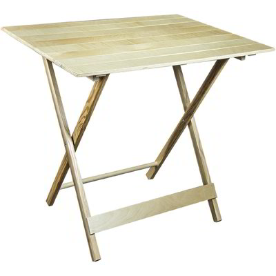 Tavolo pieghevole - legno naturale