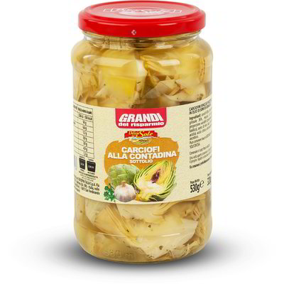 Carciofini alla contadina sottolio