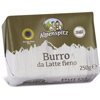 Burro da latte fieno