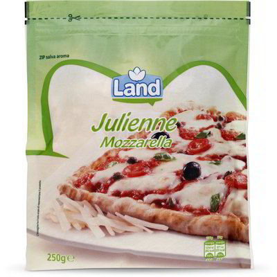 Mozzarella julienne