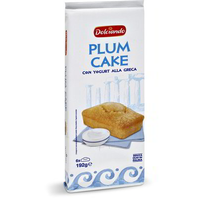 Plum cake con yogurt alla greca 6 pezzi