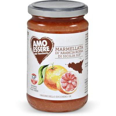Marmellata di "Arancia Rossa di Sicilia IGP"