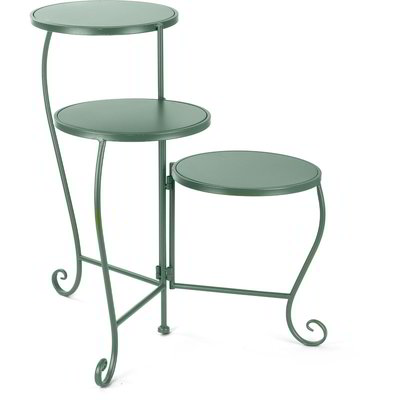 Portavaso a 3 ripiani - Verde