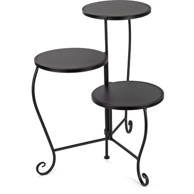 Portavaso a 3 ripiani - Grigio scuro