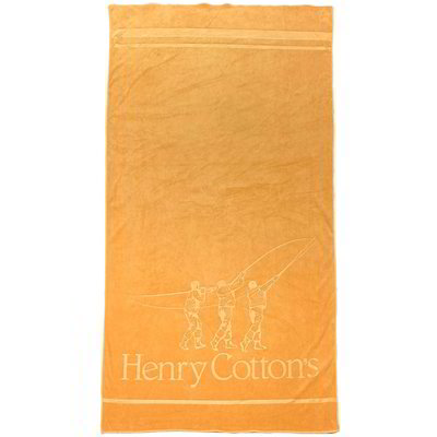 Telo in microfibra "Henry Cotton's" - Arancione