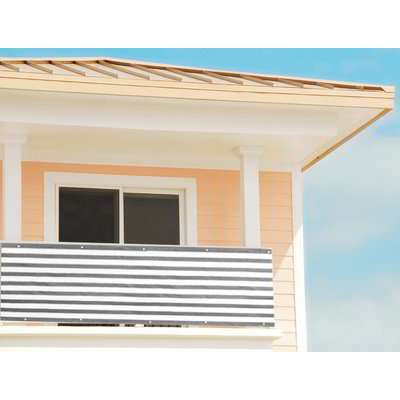 Rete per balcone - Bianco Grigio