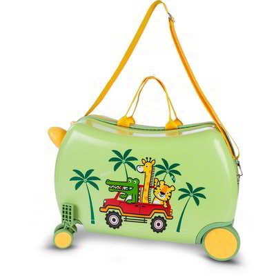 Trolley bimbo/a Ride-On cavalcabile - Savana Verde