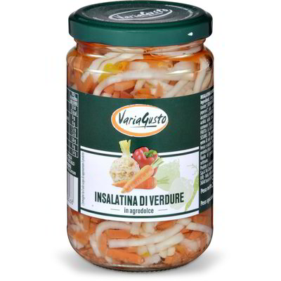 Insalatina di verdure in agrodolce