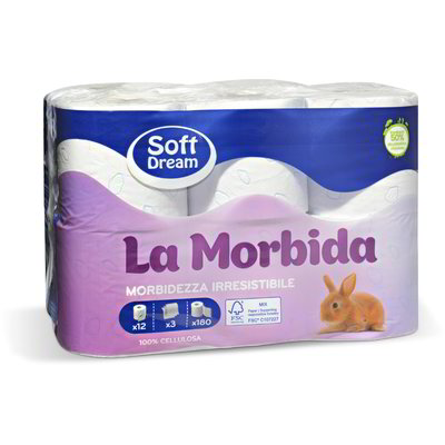 Carta igienica "La Morbida" 12 rotoli