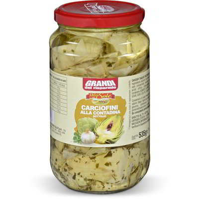 Carciofini alla contadina sottolio