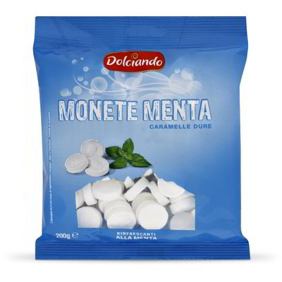 Caramelle monete alla menta