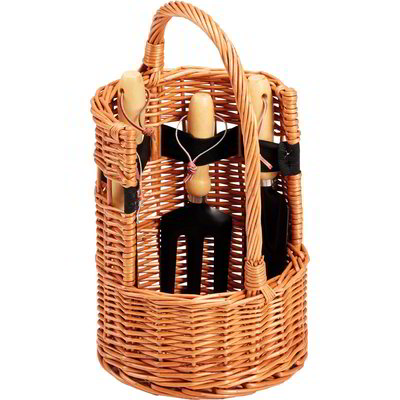 Cesto con Set giardinaggio