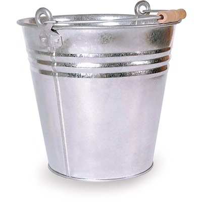 Secchio zincato 13L