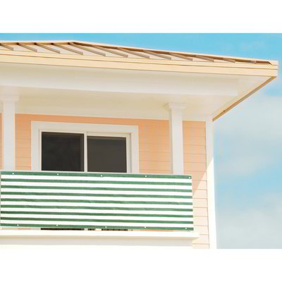 Rete per balcone - Bianco Verde