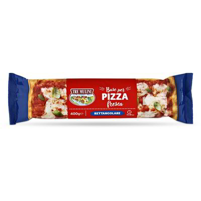 Base per pizza fresca rettangolare